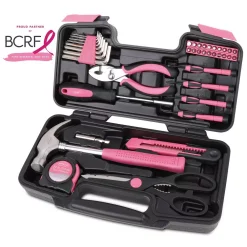 Hand Tool Sets Apollo General Tool Set In Pink (39-Piece) -Deals Power Tool Accessories Store apollo home tool kits dt9706p 44 1000