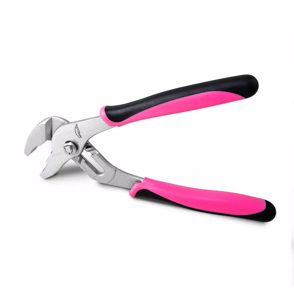 Apollo 8 In., 6.5 In. And 6 In. Pliers Set In Pink (3-Piece) 5 Apollo 8 In., 6.5 In. And 6 In. Pliers Set In Pink (3-Piece) - Image 3