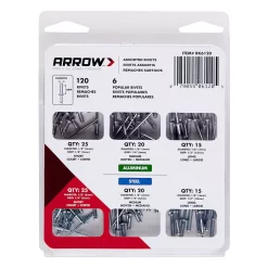 Fastening Tools Arrow Rivet Kit (120-Piece)