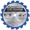 Saw Blades Avanti Pro 6-1/2 In. X 18-Teeth Fast Framing Saw Blade -Deals Power Tool Accessories Store avanti pro circular saw blades p0618r 64 1000