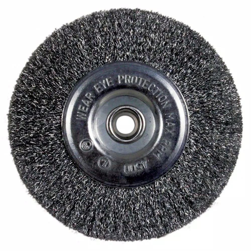 Abrasives Avanti Pro 6 In. Bench Wire Wheel Coarse 3 Abrasives Avanti Pro 6 In. Bench Wire Wheel Coarse