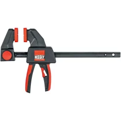 Fastening Tools BESSEY 6 In. Capacity Medium Trigger Clamp With 2-3/8 In. Throat And 100 Lbs. Clamping Force -Deals Power Tool Accessories Store bessey clamps ehkm06 4f 1000