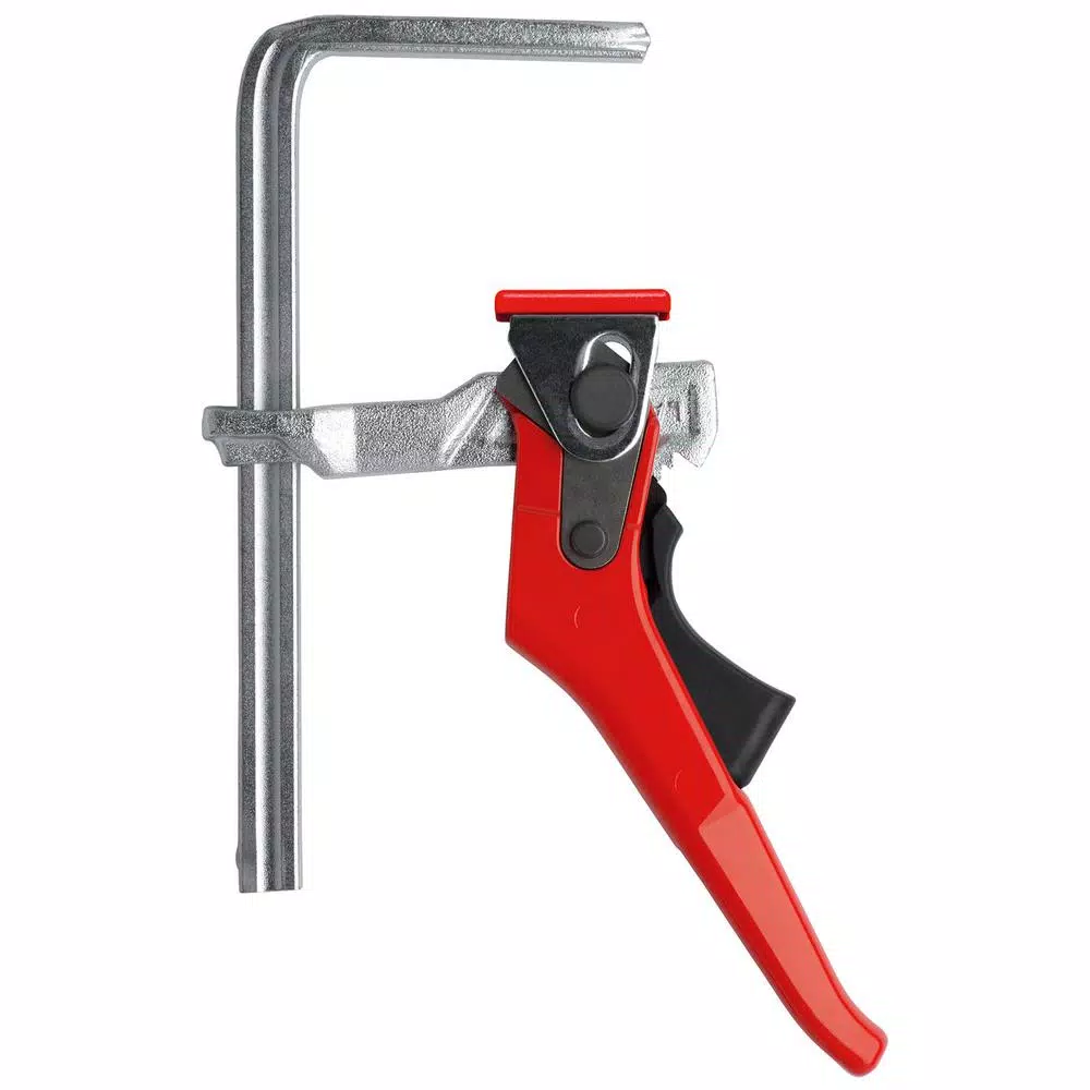 Fastening Tools BESSEY 4-11/16 In. Capacity, 2-5/16 In. Throat Depth 540 Lbs. Clamping Force Ratchet Action Lever Clamp 3 Fastening Tools BESSEY 4-11/16 In. Capacity, 2-5/16 In. Throat Depth 540 Lbs. Clamping Force Ratchet Action Lever Clamp