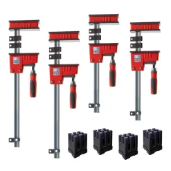 Fastening Tools BESSEY Framing Kit Containing 2 Each Of KRE3.524 And KRE3.540 Plus A Set Of 4 KP Blocks