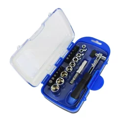 Hand Tool Sets Best Value Socket And Bits Set (24-Piece)