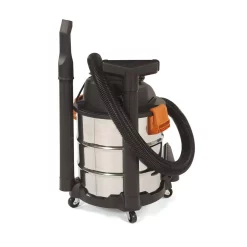 Wet & Dry Vacuums RIDGID 10 Gal. 6.0-Peak HP Stainless Steel Wet/Dry Shop Vacuum With Filter, Dust Bags, Hose And Accessories -Deals Power Tool Accessories Store blacks ridgid wet dry vacuums wd1060a 1f 1000