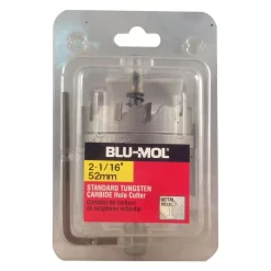 Drill Bits BLU-MOL 2-1/16 In. Standard Tungsten Carbide Hole Cutter