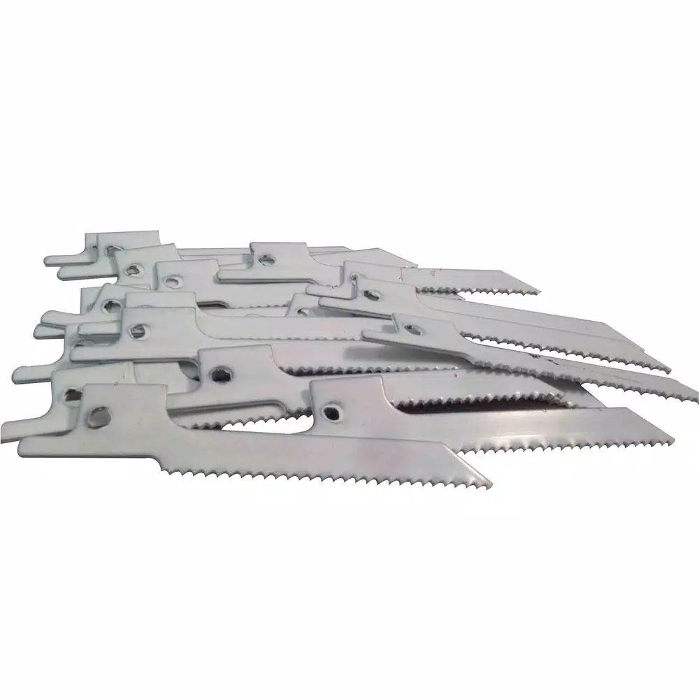Saw Blades BLU-MOL 3 In. X 5/16 In. X 0.035 In. 14 Teeth Per In. Scroll Metal Cutting Bi-Metal Reciprocating Saw Blade (10-Pack) 3 Saw Blades BLU-MOL 3 In. X 5/16 In. X 0.035 In. 14 Teeth Per In. Scroll Metal Cutting Bi-Metal Reciprocating Saw Blade (10-Pack)