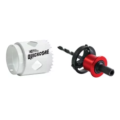 Specialty Power Tool Accessories BLU-MOL Quickcore 7/16 In. 10X Metal Faster Core Ejection Quick Change Arbor Assembly