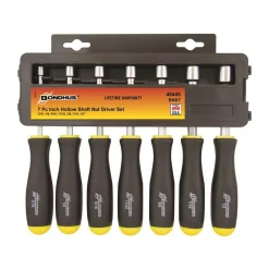 Screwdrivers & Nut Drivers Bondhus Standard Hollow Shaft Nut Driver Set (7-Piece)