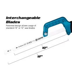 Cutting Tools Capri Tools 12 In. Hack Saw With Soft Handle -Deals Power Tool Accessories Store capri tools hand saws 20105 44 1000