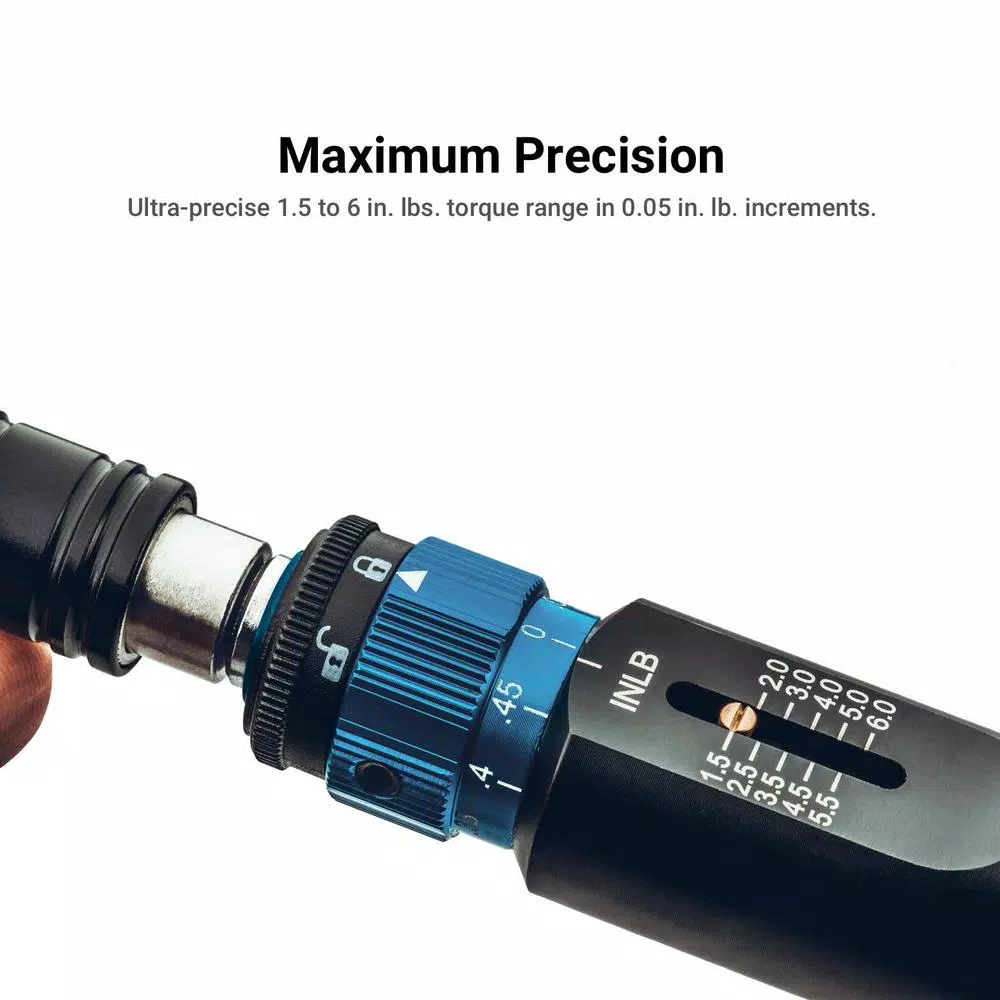 Screwdrivers & Nut Drivers Capri Tools Certified 1.5 To 6 In. Lbs. Precision Torque Screwdriver Set In 0.05 In. Lb. Increments 5 Screwdrivers & Nut Drivers Capri Tools Certified 1.5 To 6 In. Lbs. Precision Torque Screwdriver Set In 0.05 In. Lb. Increments - Image 3