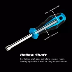 Screwdrivers & Nut Drivers Capri Tools Kontour 1/2 In. Hollow Shaft Nut Driver -Deals Power Tool Accessories Store capri tools nut drivers 25000 nd12h3 1f 1000