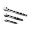 Ratchets & Sockets Capri Tools 1/4 In., 3/8 In., 1/2 In. Drive 72-Tooth Low Profile Ratchet Set (3-Piece)