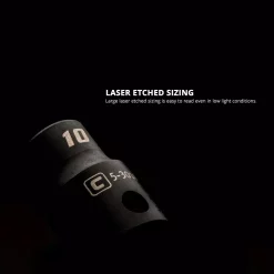 Ratchets & Sockets Capri Tools 3/8 In. Drive SAE Shallow And Deep Impact Socket Set With Billet Aluminum Socket Rail (24-Piece) -Deals Power Tool Accessories Store capri tools socket sets cp53000 24ssdr 1f 1000