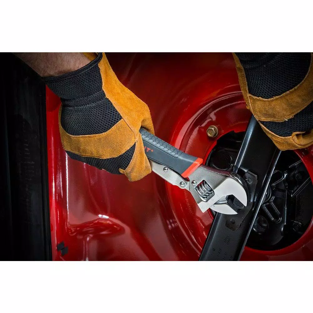 Wrenches Crescent 10 In. Locking Adjustable Wrench 6 Wrenches Crescent 10 In. Locking Adjustable Wrench - Image 4