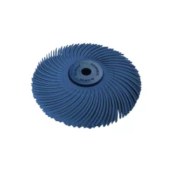 Abrasives Dedeco Sunburst 3 In. 400-Grit 3-Ply Radial Discs 1/4 In. Arbor Fine Thermoplastic Cleaning And Polishing Tool