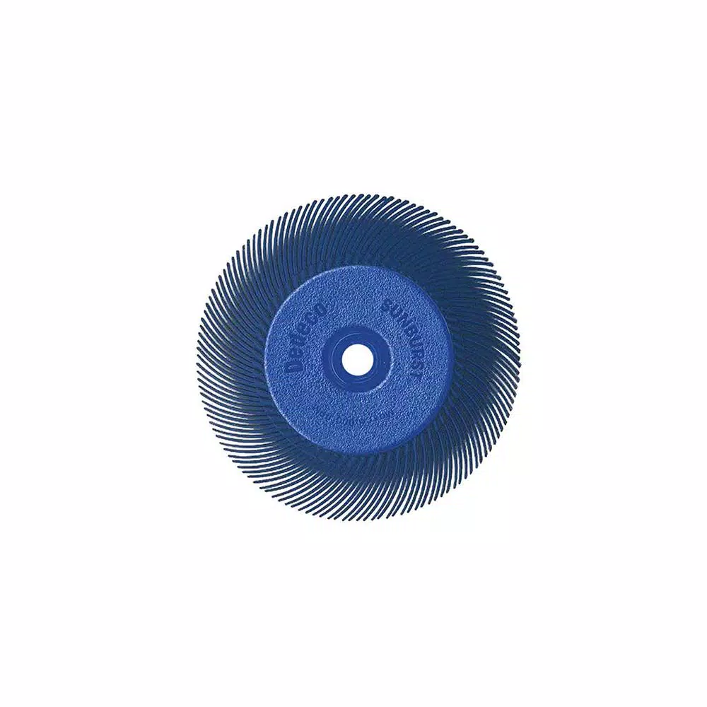 Abrasives Dedeco Sunburst – 6 In. TC Radial Discs – 1/2 In. Arbor – Thermoplastic Cleaning And Polishing Tool, Fine 400-Grit (1-Pack) 3 Abrasives Dedeco Sunburst – 6 In. TC Radial Discs – 1/2 In. Arbor – Thermoplastic Cleaning And Polishing Tool, Fine 400-Grit (1-Pack)