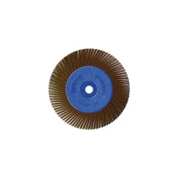Abrasives Dedeco Sunburst β 6 In. TA Radial Discs β 1/2 In. Arbor β Thermoplastic Cleaning And Polishing Tool, U-Coarse 36-Grit (1-Pack)