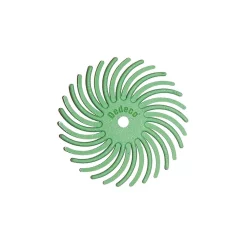 Rotary Tool Accessories Dedeco Sunburst 7/8 In. Radial Discs β 1/16 In. Ultra-Fine 1 Mic Arbor Rotary Cleaning And Polishing Tool (12-Pack)