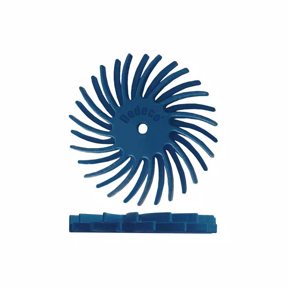 Rotary Tool Accessories Dedeco Sunburst 7/8 In. Dual Radial Discs β 1/16 In. Fine 400-Grit Arbor Rotary Cleaning And Polishing Tool (48-Pack) 3 Rotary Tool Accessories Dedeco Sunburst 7/8 In. Dual Radial Discs β 1/16 In. Fine 400-Grit Arbor Rotary Cleaning And Polishing Tool (48-Pack)