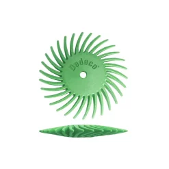 Rotary Tool Accessories Dedeco Sunburst 7/8 In. Knife-Edge Radial Discs β 1/16 In. Ultra-Fine 1 Mic Arbor Rotary Polishing Tool (48-Pack)