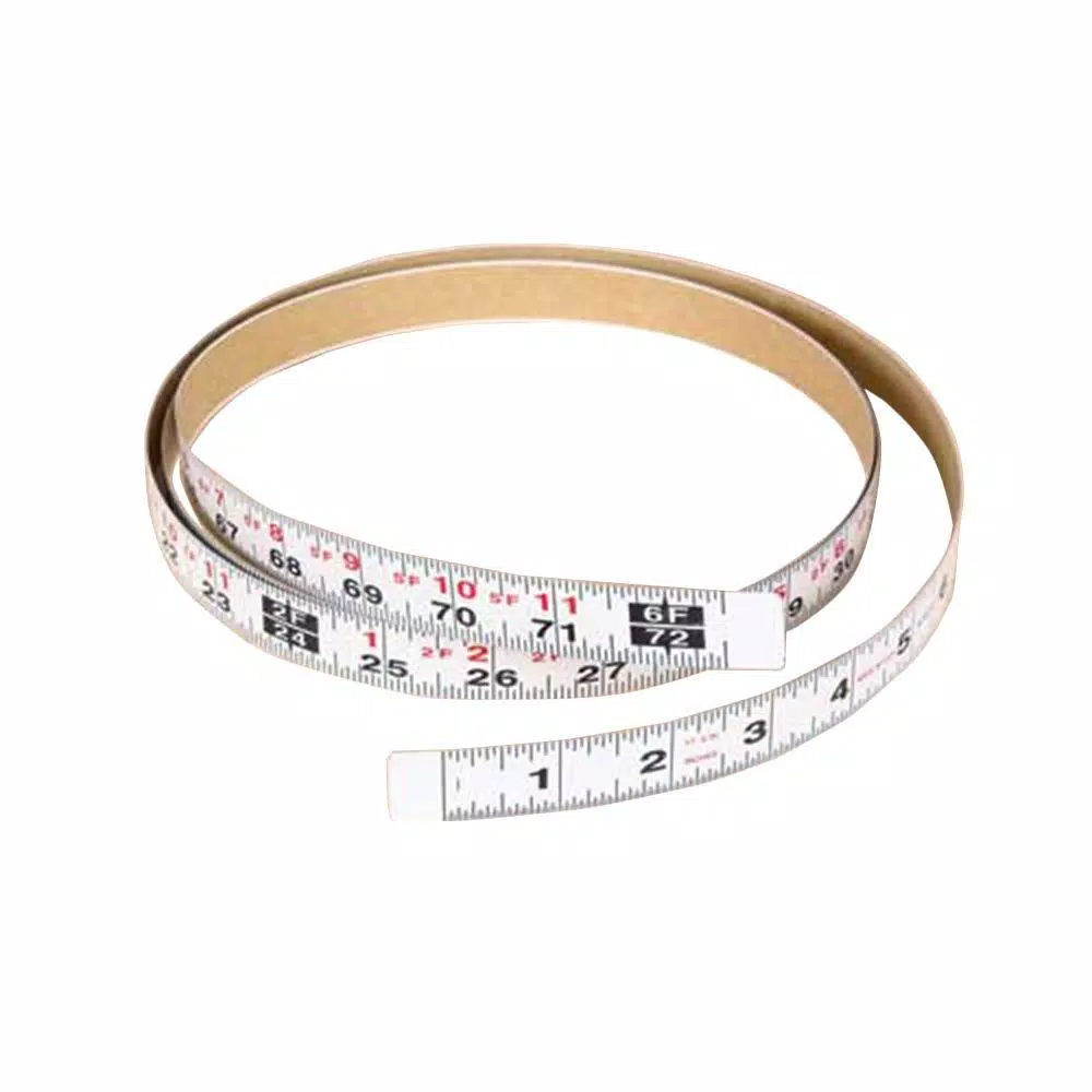 Woodworking Tool Accessories Delta 6 Ft. X 3/4 In. Right Tape With English Units 3 Woodworking Tool Accessories Delta 6 Ft. X 3/4 In. Right Tape With English Units