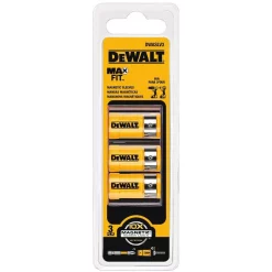 Drill Bits DEWALT MAXFIT 1/4 In. Magnetic Bit Holder Set (3-Piece)