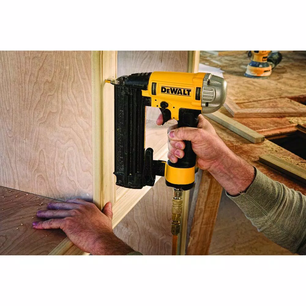 Nail Guns DEWALT 18-Gauge Pneumatic Corded Brad Nailer 11 Nail Guns DEWALT 18-Gauge Pneumatic Corded Brad Nailer - Image 9