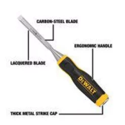 Chisels, Files & Punches DEWALT 3/8 In. Wood Chisel -Deals Power Tool Accessories Store dewalt chisels dwht16851 1d 1000