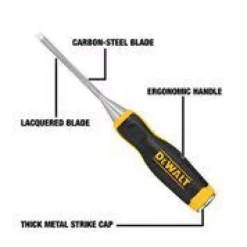 Chisels, Files & Punches DEWALT 1/4 In. Wood Chisel -Deals Power Tool Accessories Store dewalt chisels dwht16857 1d 1000
