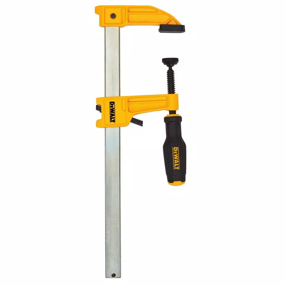 Fastening Tools DEWALT 12 In. 1000 Lb. Bar Clamp W/3.25 In. Throat Depth 4 Fastening Tools DEWALT 12 In. 1000 Lb. Bar Clamp W/3.25 In. Throat Depth - Image 2