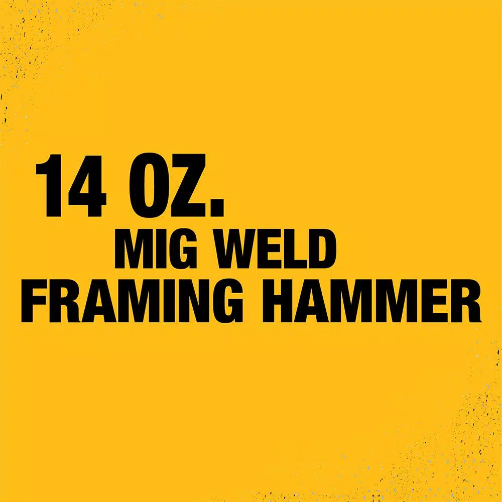 Hammers DEWALT 12 Oz. Mig Hammer 5 Hammers DEWALT 12 Oz. Mig Hammer - Image 3