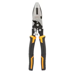 DEWALT 8 In. Compound Action Linesman Pliers