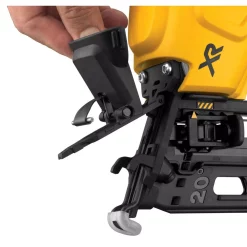 Nail Guns DEWALT 20-Volt MAX 16-Gauge Cordless Angled Nailer Kit With Bonus Bare 20-Volt MAX Cordless Compact Drill/Driver -Deals Power Tool Accessories Store dewalt finishing nailers dcn660d1w dcd780b 44 1000