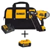 Nail Guns DEWALT 20-Volt MAX XR Lithium-Ion Cordless Brushless 2-Speed 30 Degree Framing Nailer Kit W/ Battery 4Ah And Bonus 5Ah Battery -Deals Power Tool Accessories Store dewalt framing nailers dcn692m1w5b 64 1000