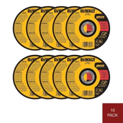 Abrasives DEWALT 4-1/2 In. X .045 In. X 7/8 In. Metal & Stainless Cutting Wheel (10-Pack) With Black & Gold Drill Bit Set (14-Piece) 18 Abrasives DEWALT 4-1/2 In. X .045 In. X 7/8 In. Metal & Stainless Cutting Wheel (10-Pack) With Black & Gold Drill Bit Set (14-Piece) -Deals Power Tool Accessories Store dewalt grinding wheels cut off wheels dw8062b5w184899 40 1000