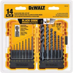 Abrasives DEWALT 4-1/2 In. X .045 In. X 7/8 In. Metal & Stainless Cutting Wheel (10-Pack) With Black & Gold Drill Bit Set (14-Piece) 19 Abrasives DEWALT 4-1/2 In. X .045 In. X 7/8 In. Metal & Stainless Cutting Wheel (10-Pack) With Black & Gold Drill Bit Set (14-Piece) -Deals Power Tool Accessories Store dewalt grinding wheels cut off wheels dw8062b5w184899 a0 1000