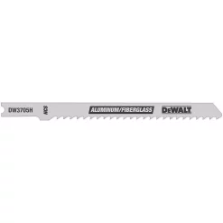 Saw Blades DEWALT 4 In. 8 TPI Aluminum/Fiberglass Jig Saw Blade HCS U-Shank (5-Pack)