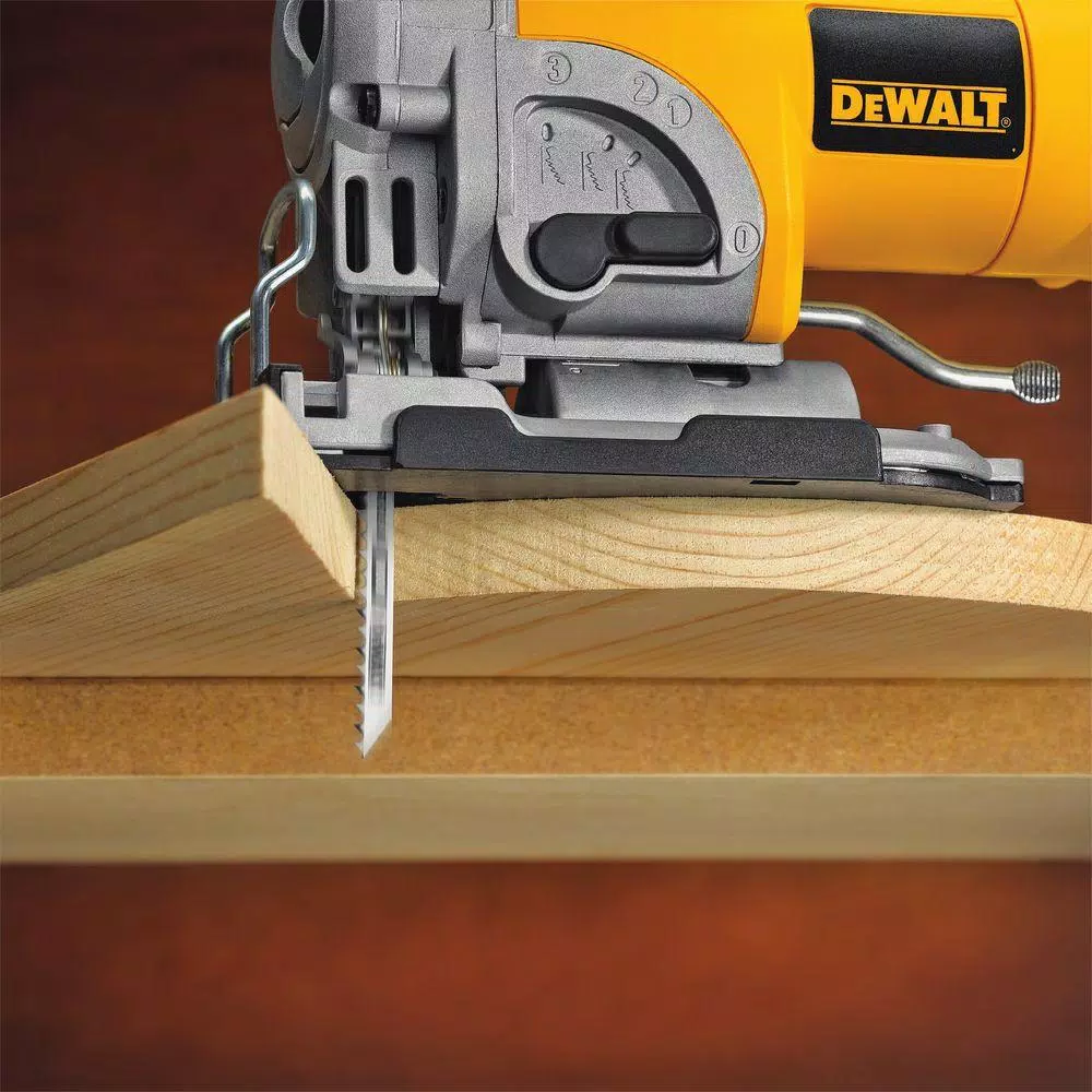 Saw Blades DEWALT 4 In. 6 TPI Fast Clean Wood Cutting Jig Saw Blade HCS T-Shank (5-Pack) 4 Saw Blades DEWALT 4 In. 6 TPI Fast Clean Wood Cutting Jig Saw Blade HCS T-Shank (5-Pack) - Image 2