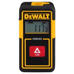 Measuring Tools DEWALT 40 Ft. Lithium-Ion Rechargeable Pocket Laser Distance Measurer -Deals Power Tool Accessories Store dewalt laser distance measurer dw040hd 4f 1000