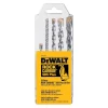 Drill Bits DEWALT Rock Carbide SDS+ Hammer Bit Set (5-Piece)