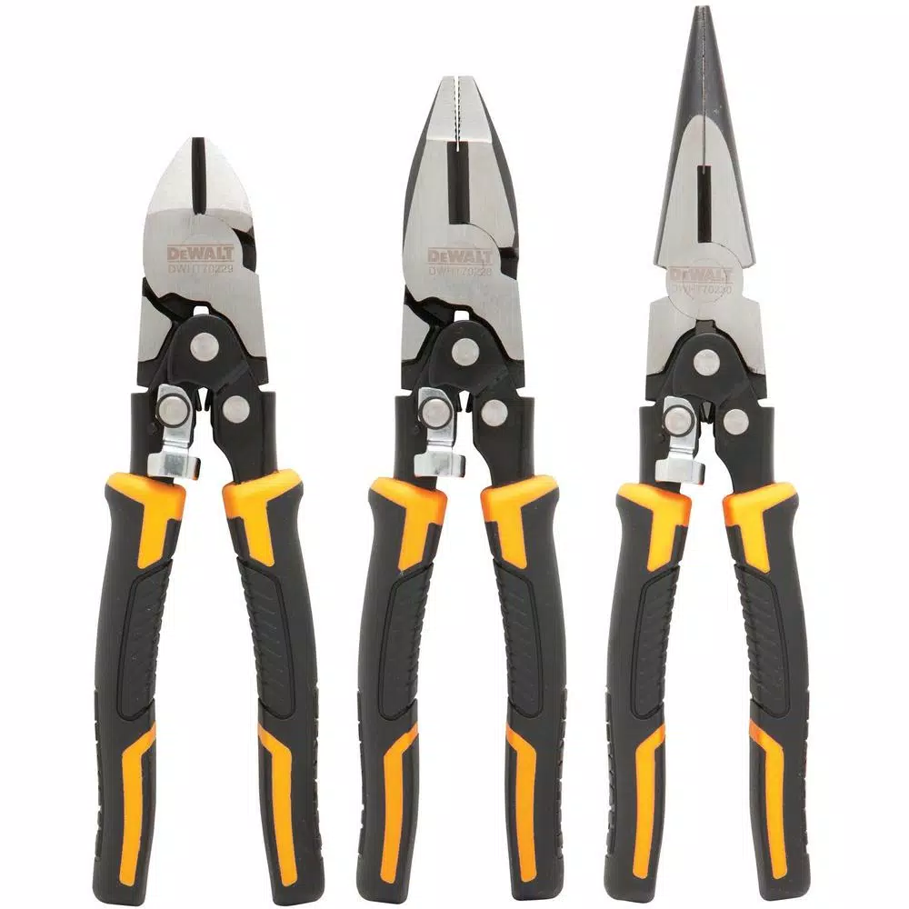 Hand Tool Sets DEWALT Chrome Vanadium Mechanics Tool Set (192-Piece) With Compound Pliers Set (3-Piece) 7 Hand Tool Sets DEWALT Chrome Vanadium Mechanics Tool Set (192-Piece) With Compound Pliers Set (3-Piece) - Image 5