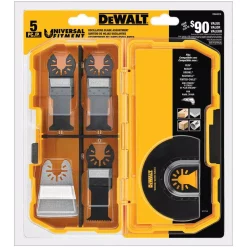 Oscillating Tool Attachments DEWALT Oscillating Blade Set (5-Piece)