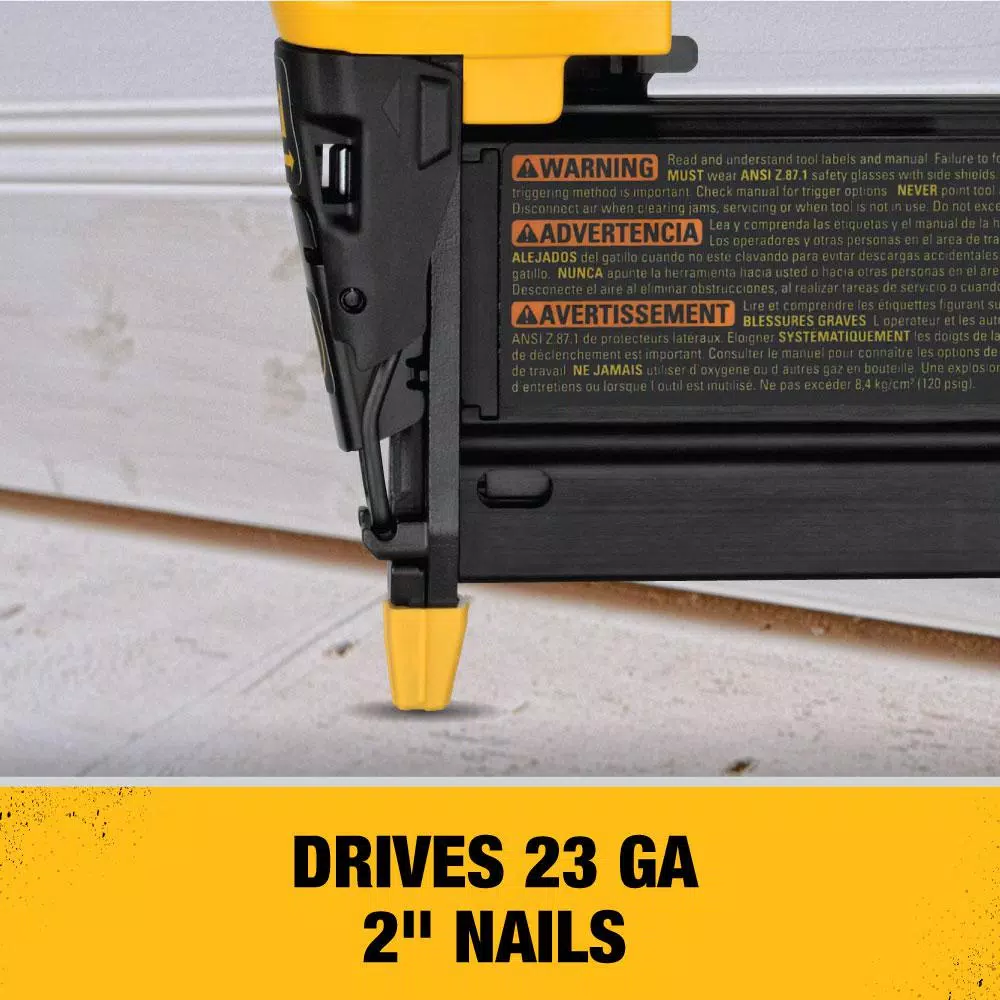 Nail Guns DEWALT 23-Gauge 2 In. Pin Nailer 5 Nail Guns DEWALT 23-Gauge 2 In. Pin Nailer - Image 3