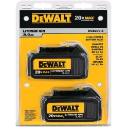 Power Tool Batteries DEWALT 20-Volt MAX Premium Lithium-Ion 3.0Ah Battery Pack (2-Pack) -Deals Power Tool Accessories Store dewalt power tool batteries dcb200 2 c3 1000