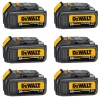 Power Tool Batteries DEWALT 20-Volt MAX Premium Lithium-Ion 3.0Ah Battery Pack (6-Pack) -Deals Power Tool Accessories Store dewalt power tool batteries dcb200 6 64 1000