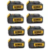 Power Tool Batteries DEWALT 20-Volt MAX Premium Lithium-Ion 3.0Ah Battery Pack (8-Pack) -Deals Power Tool Accessories Store dewalt power tool batteries dcb200 8 64 1000