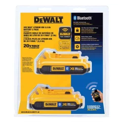 Power Tool Batteries DEWALT 20-Volt MAX Compact Lithium-Ion 2.0Ah Battery Pack With Bluetooth Connectivity (2-Pack) -Deals Power Tool Accessories Store dewalt power tool batteries dcb203bt 2 40 1000