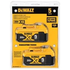 Power Tool Batteries DEWALT 20-Volt MAX XR Premium Lithium-Ion 5.0Ah Battery Pack (2-Pack) 17 Power Tool Batteries DEWALT 20-Volt MAX XR Premium Lithium-Ion 5.0Ah Battery Pack (2-Pack) -Deals Power Tool Accessories Store dewalt power tool batteries dcb205 2 c3 1000